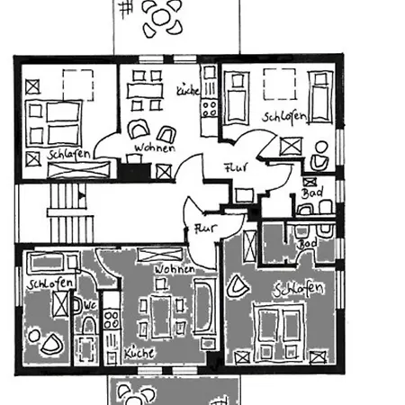 Haus Cathleen 3 Meerseite